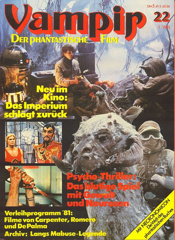 VAMPIR magazine cover Issue 22 January 1981