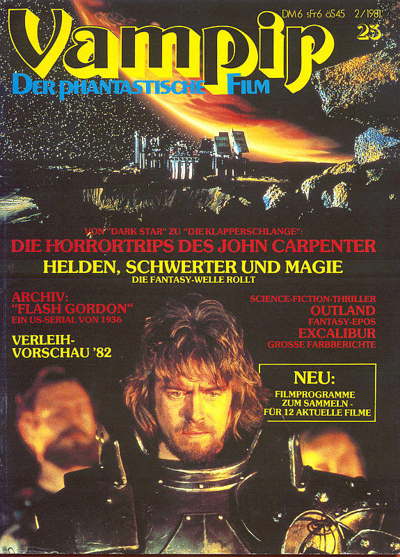 VAMPIR magazine cover Issue 23 October 1981