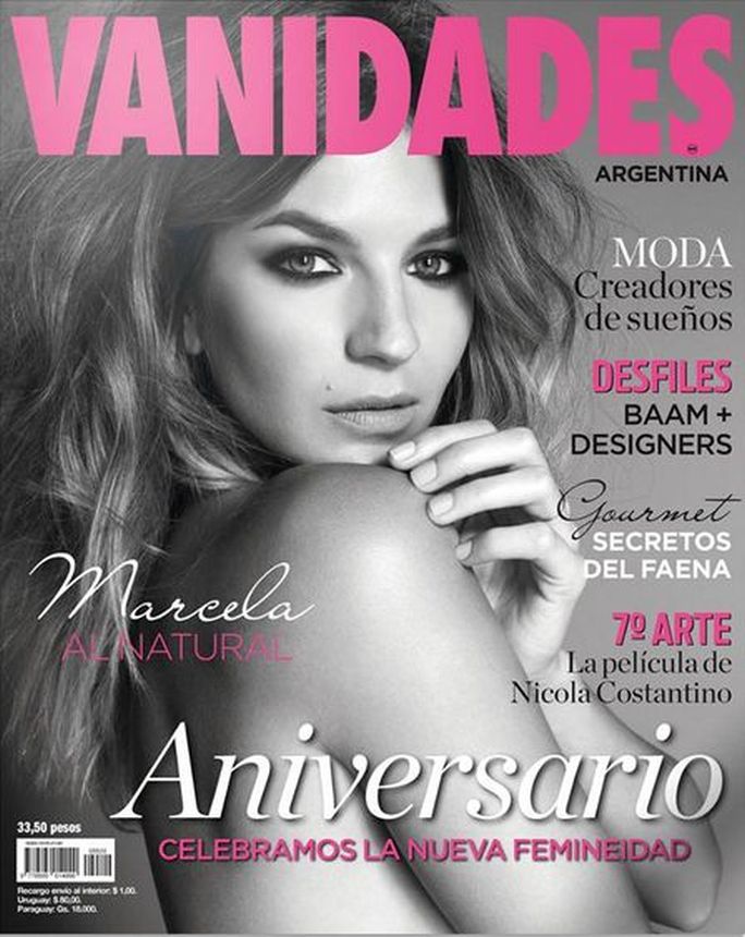 VANIDADES ARGENTINA magazine cover 18 September 2015