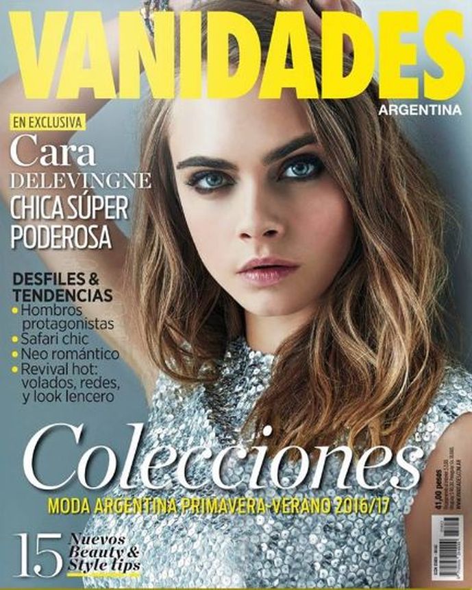 VANIDADES ARGENTINA magazine cover  September 2016