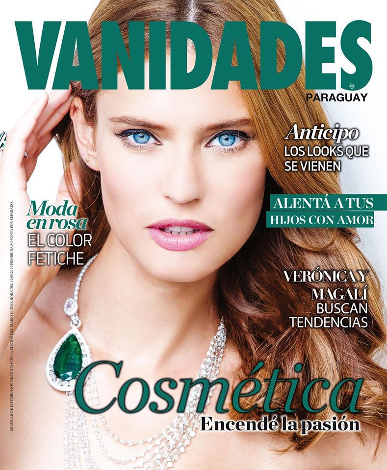 VANIDADES PARAGUAY magazine cover 10 August 2014