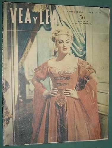 VEA Y LEA magazine cover 2 September 1949