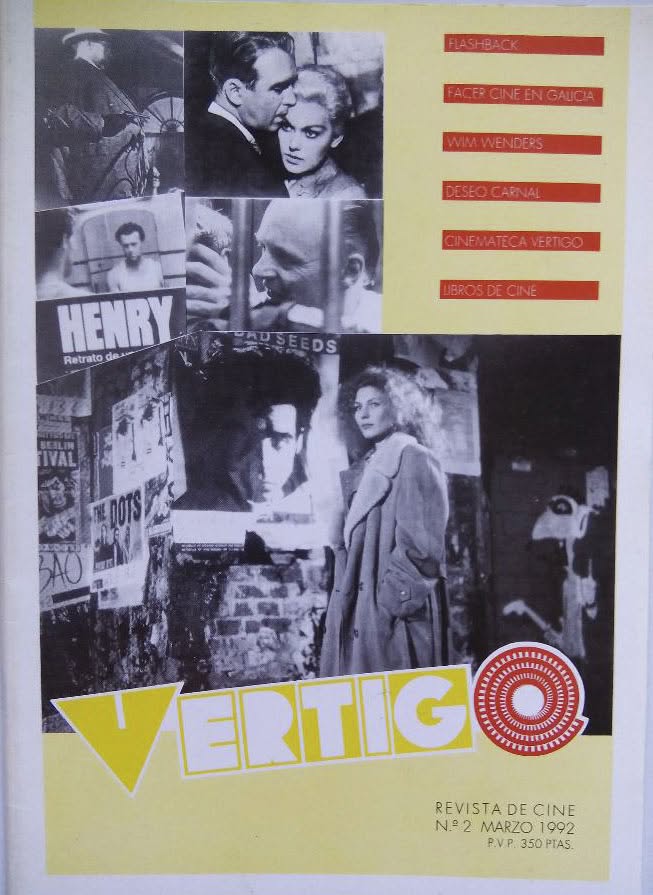 VERTIGO (SPAIN) magazine side cover Issue 2  March 1992