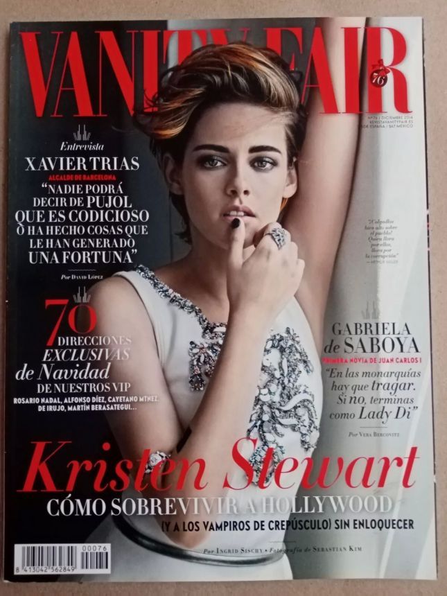 VANITY FAIR MEXICO magazine cover  December 2014