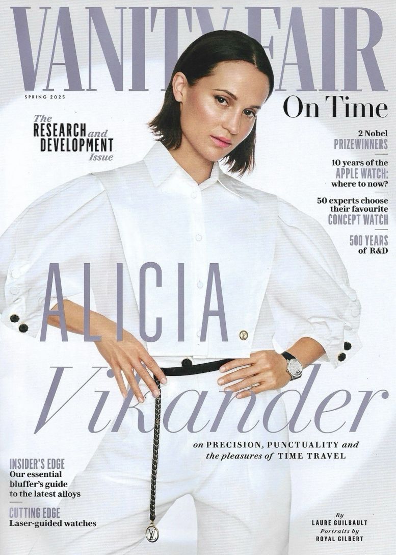 VANITY FAIR UK magazine side cover Spring 2025