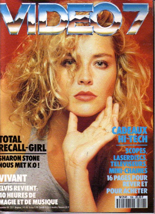 VIDEO 7 magazine side cover Issue 106 December 1990