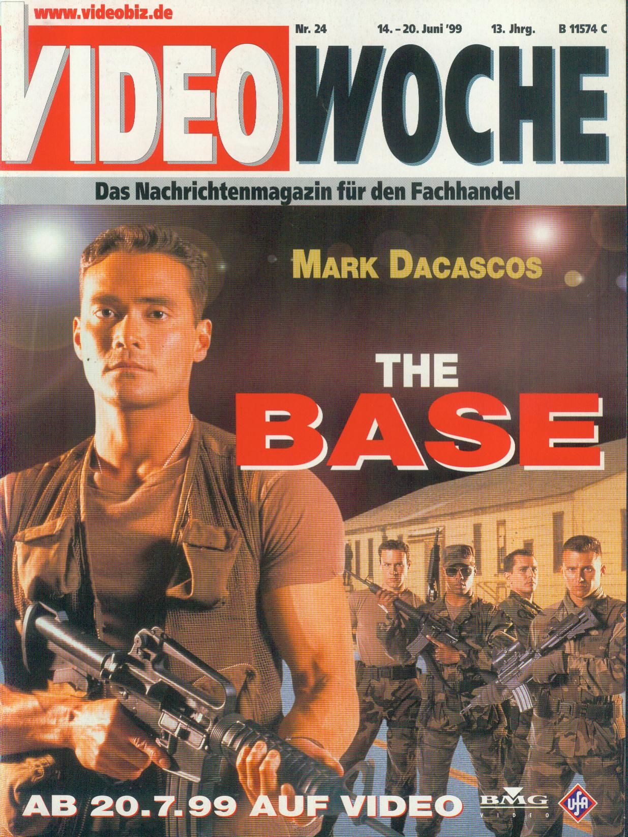 VIDEOWOCHE magazine side cover Issue 24   1999