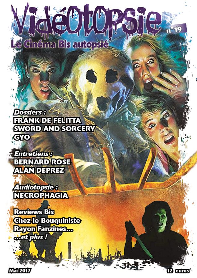 VIDEOTOPSIE magazine side cover Issue 19 May 2017