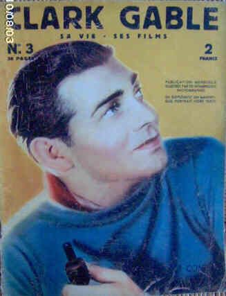 Clark Gable magazine cover