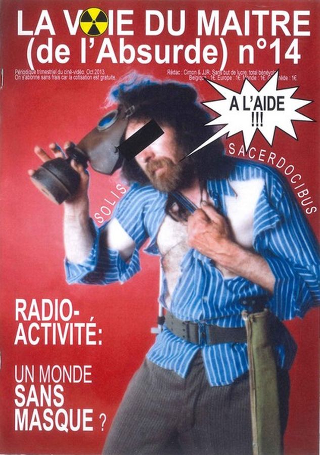LA VOIE DU MAITRE DE L ABSURDE magazine side cover Issue 14  October 2013