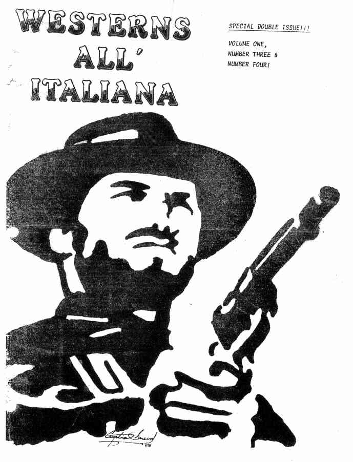 WESTERNS... ALL ITALIANA magazine side cover Issue 3/4  