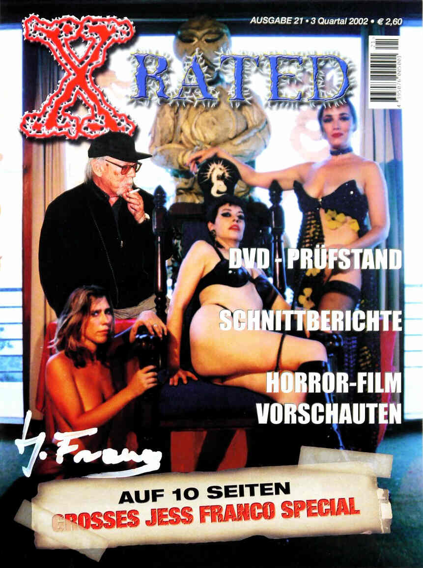 X RATED magazine cover Issue 21 June 2002