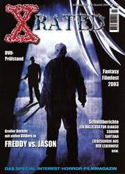 X RATED magazine cover Issue 27 December 2003