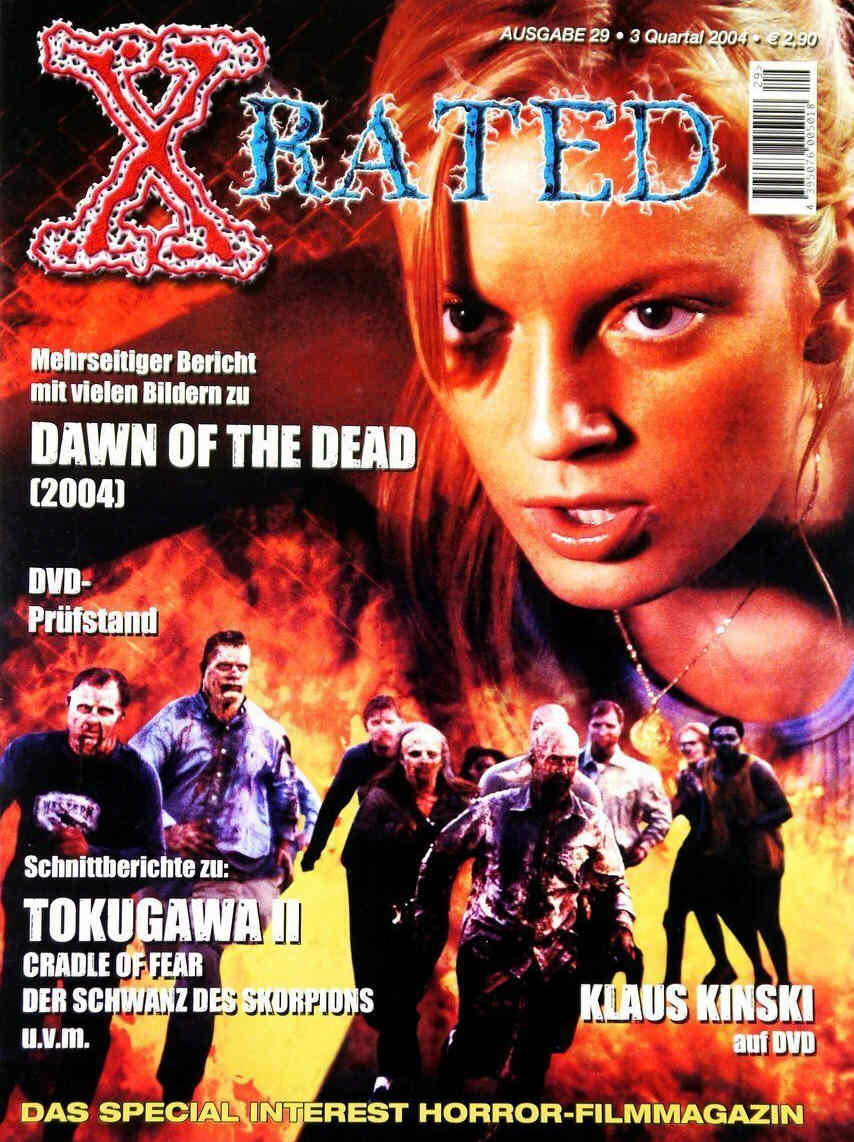 X RATED magazine cover Issue 29 June 2004