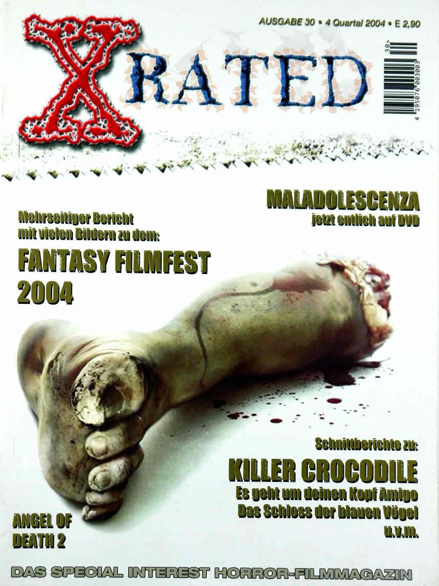 X RATED magazine cover Issue 30 September 2004