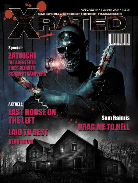 X RATED magazine cover Issue 49 July/August/September 2009