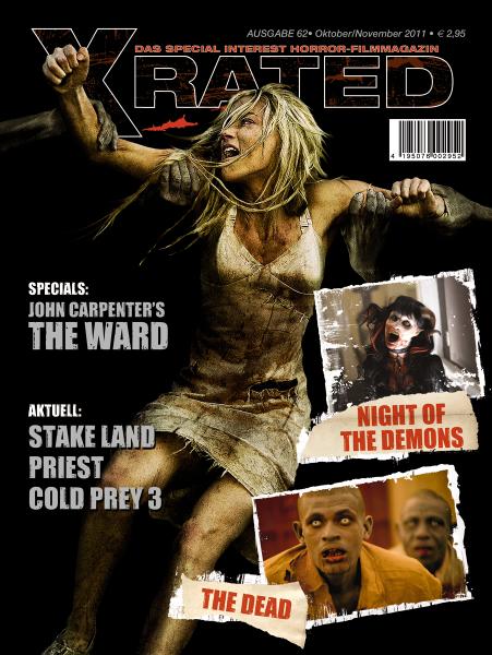X RATED magazine cover Issue 61 October/November 2011