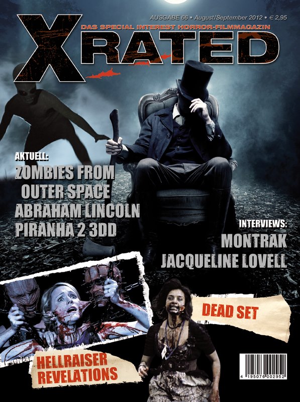 X RATED magazine cover Issue 66 August/September 2012